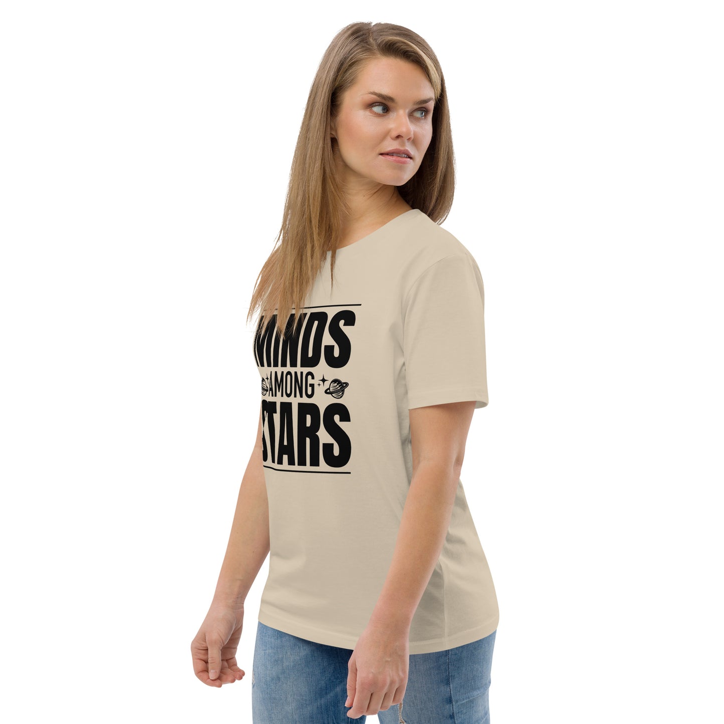 "Minds Among Stars"-Unisex Quality Cotton Tee