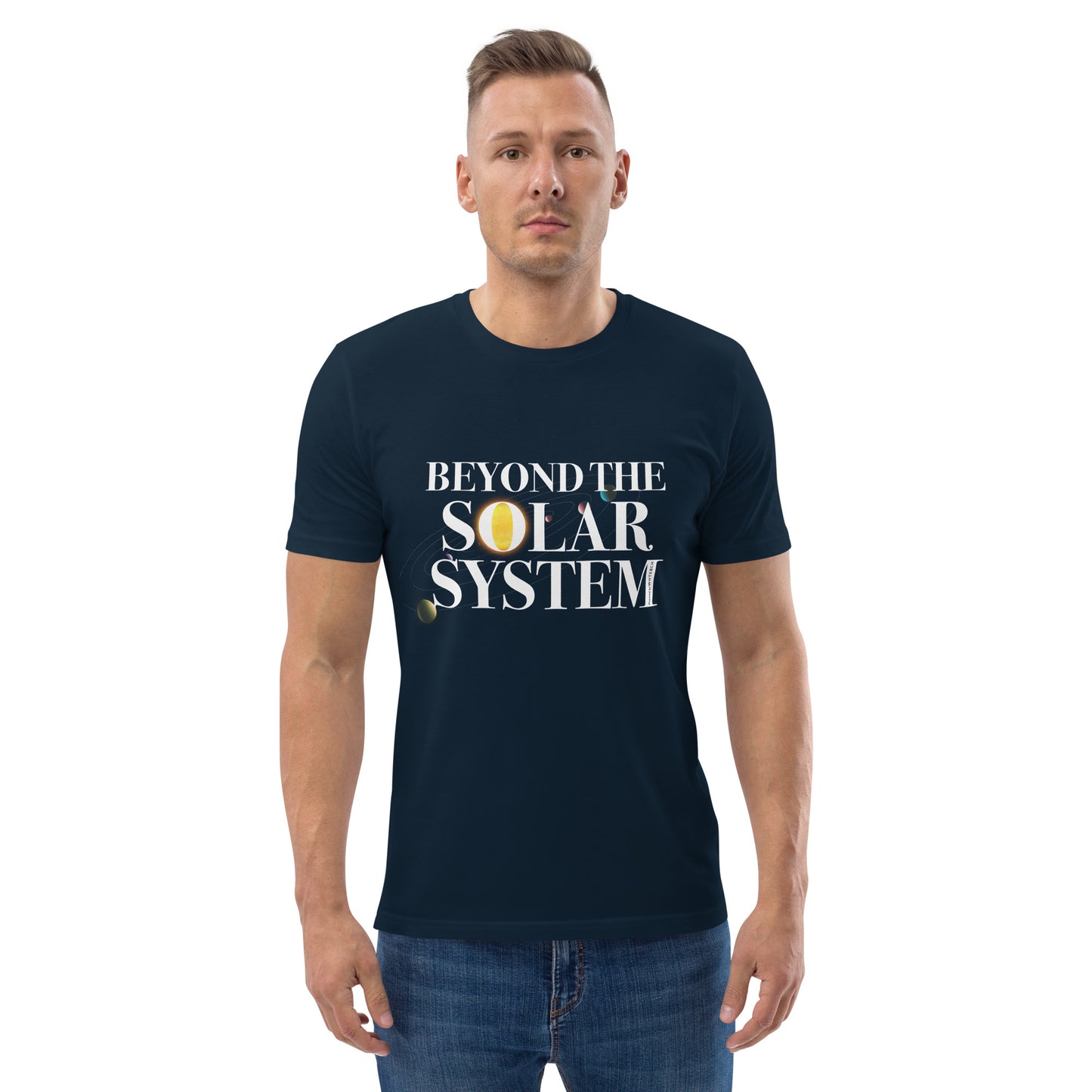 "Beyond The Solar System"-Unisex Quality Cotton Tee