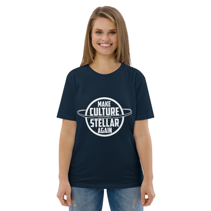 "Make Culture Stellar Again"-Unisex Quality Cotton Tee