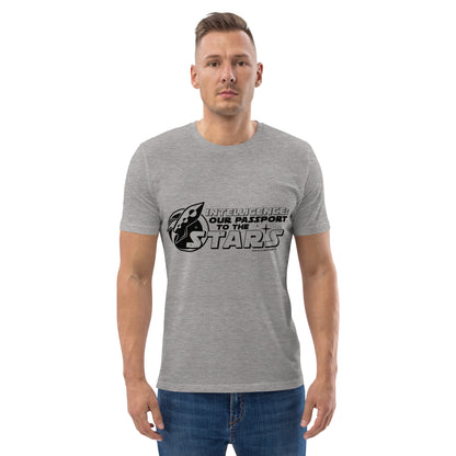 "Intelligence: Our Passport To The Stars"-Unisex Quality Cotton Tee