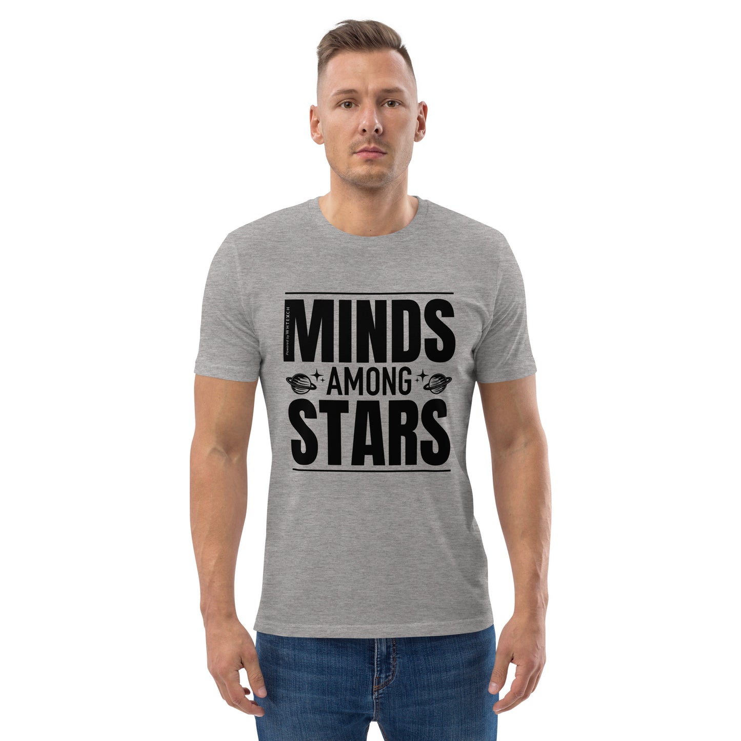 "Minds Among Stars"-Unisex Quality Cotton Tee