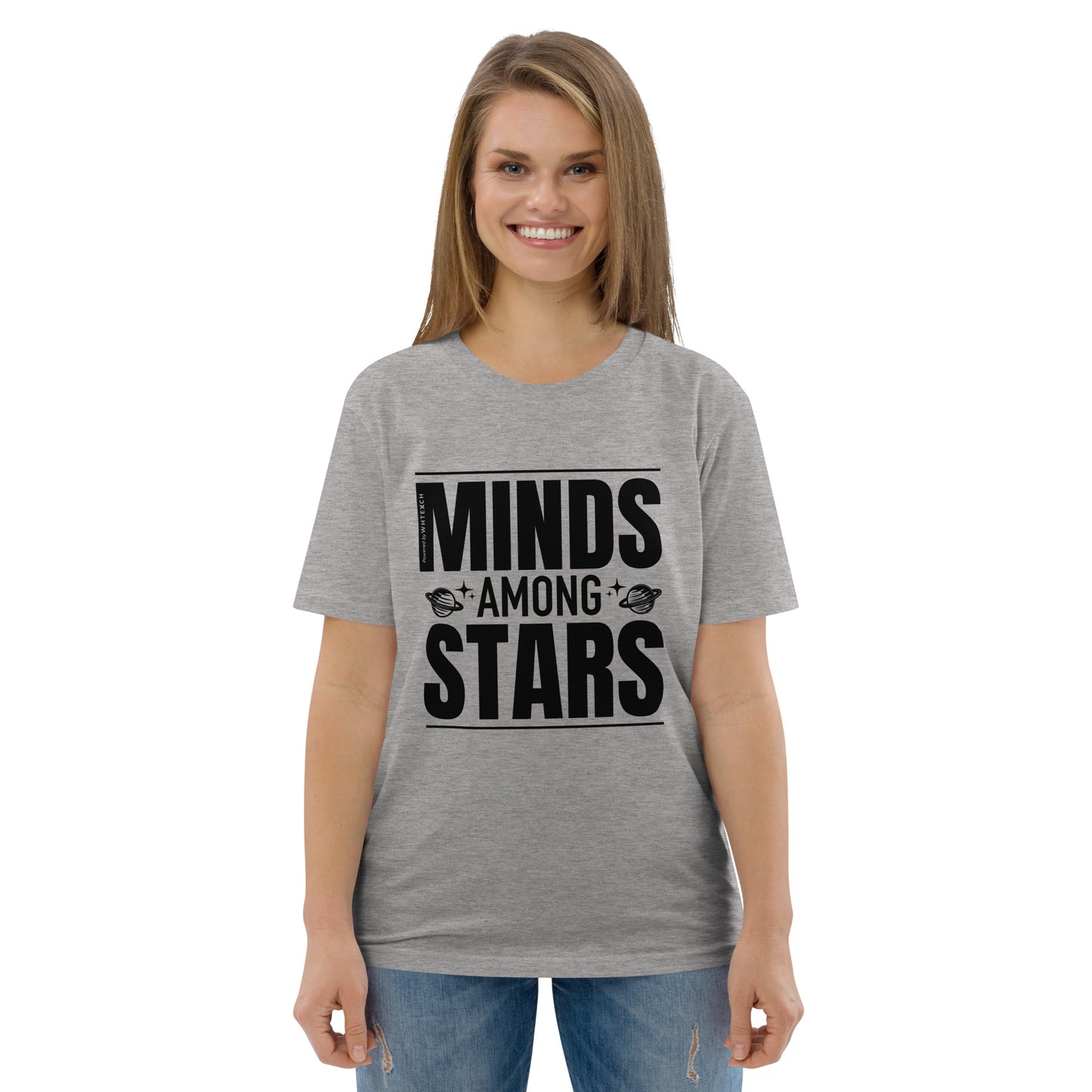 "Minds Among Stars"-Unisex Quality Cotton Tee