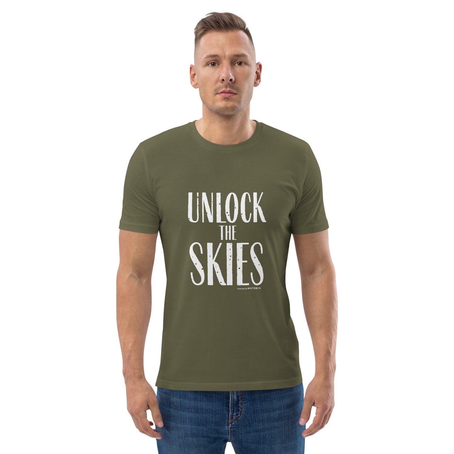 "Unlock The Skies"-Unisex Quality Cotton Tee