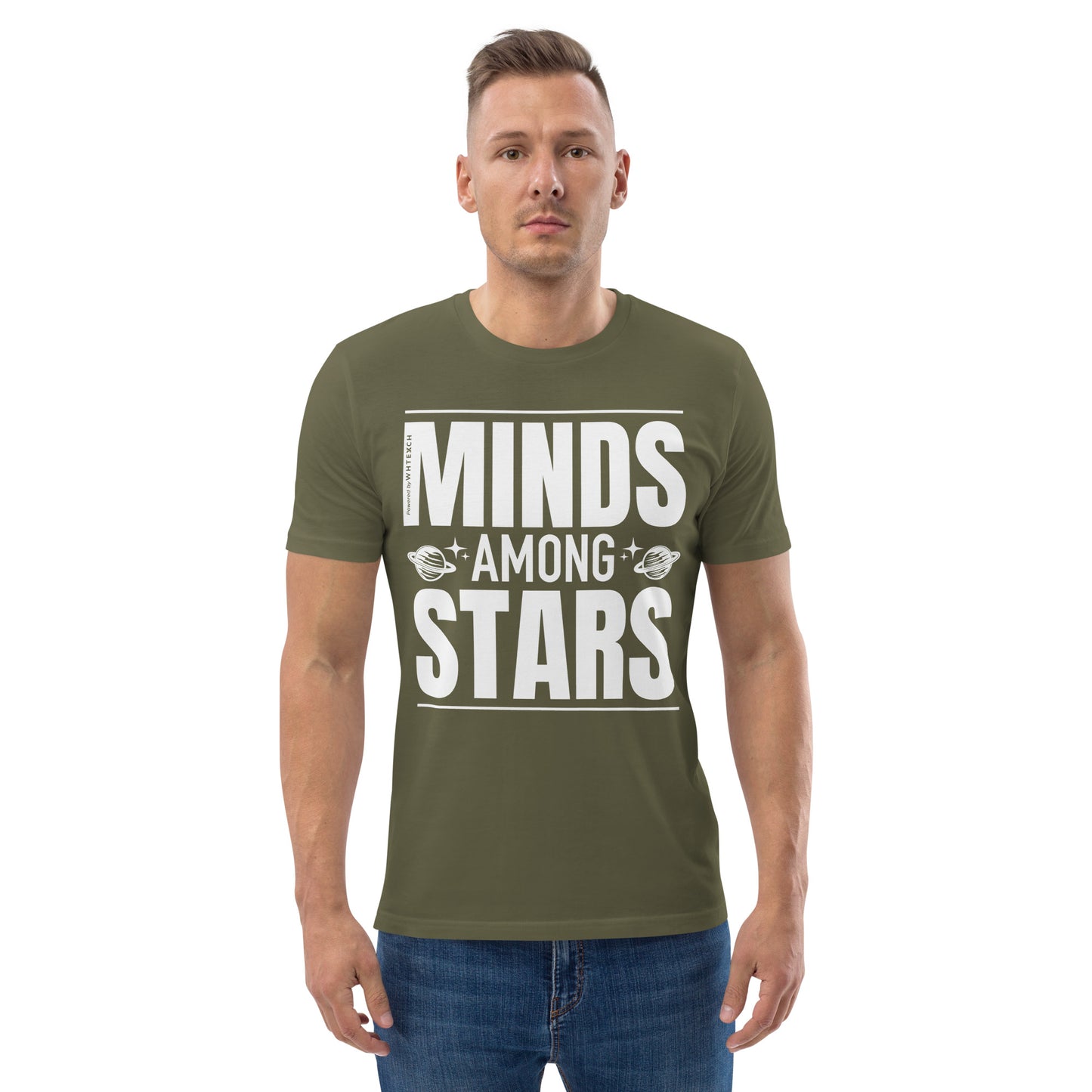 "Minds Among Stars"-Unisex Quality Cotton Tee