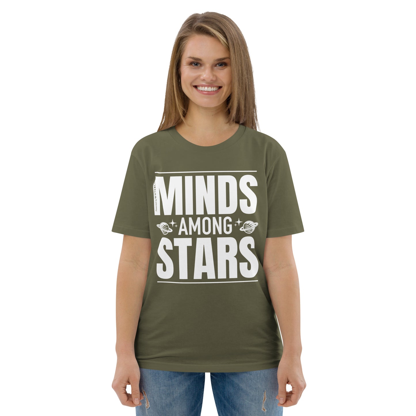 "Minds Among Stars"-Unisex Quality Cotton Tee