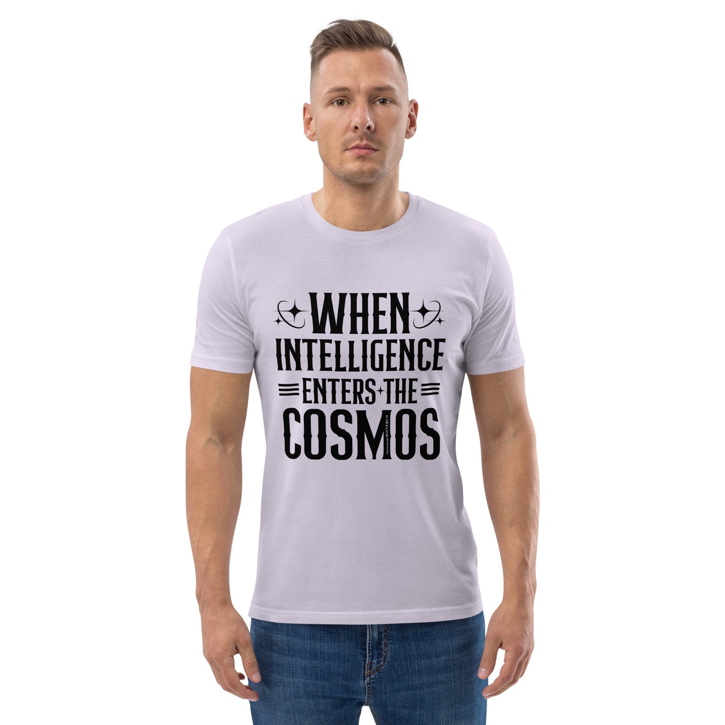 "When Intelligence Enters The Cosmos"-Unisex Quality Cotton Tee