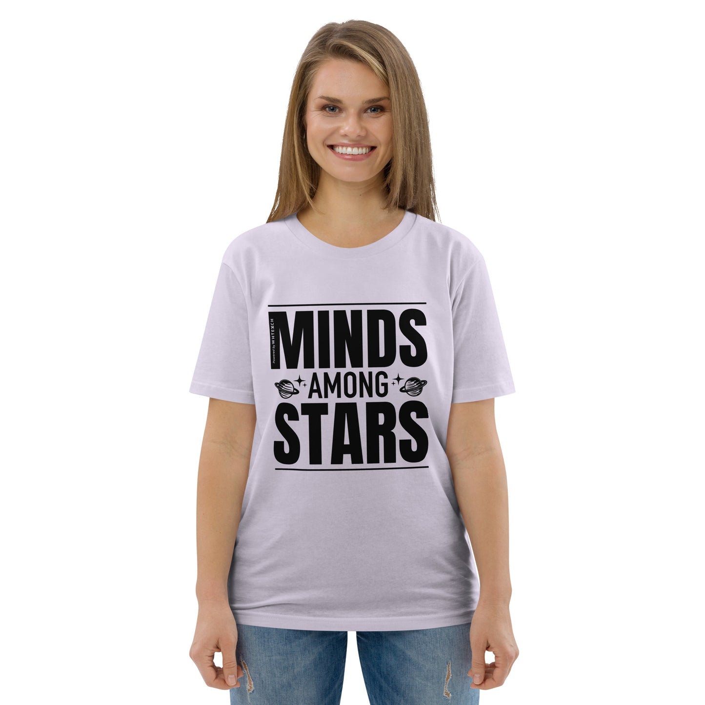 "Minds Among Stars"-Unisex Quality Cotton Tee