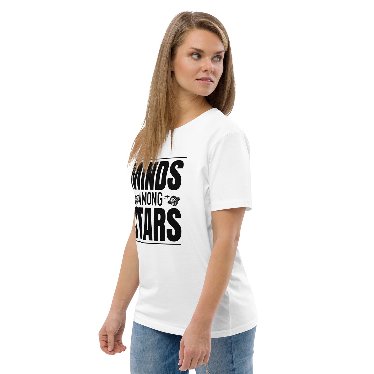 "Minds Among Stars"-Unisex Quality Cotton Tee