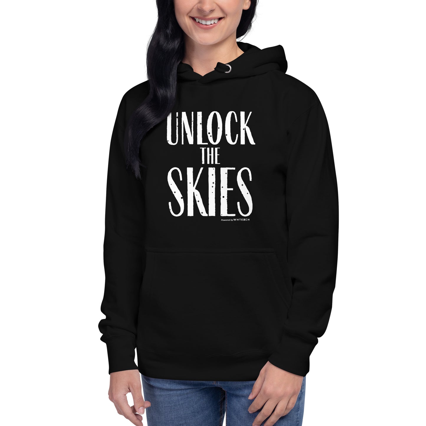 "Unlock The Skies"-Unisex Quality Cotton Hoodie