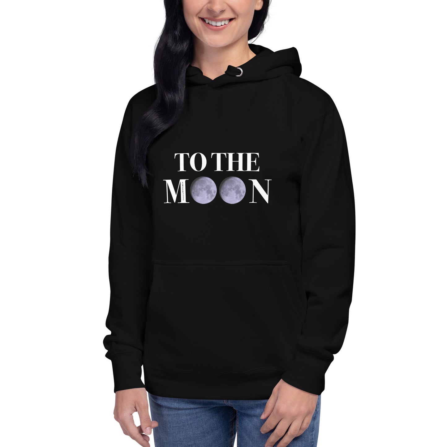 "To The Moon"-Unisex Quality Cotton Hoodie