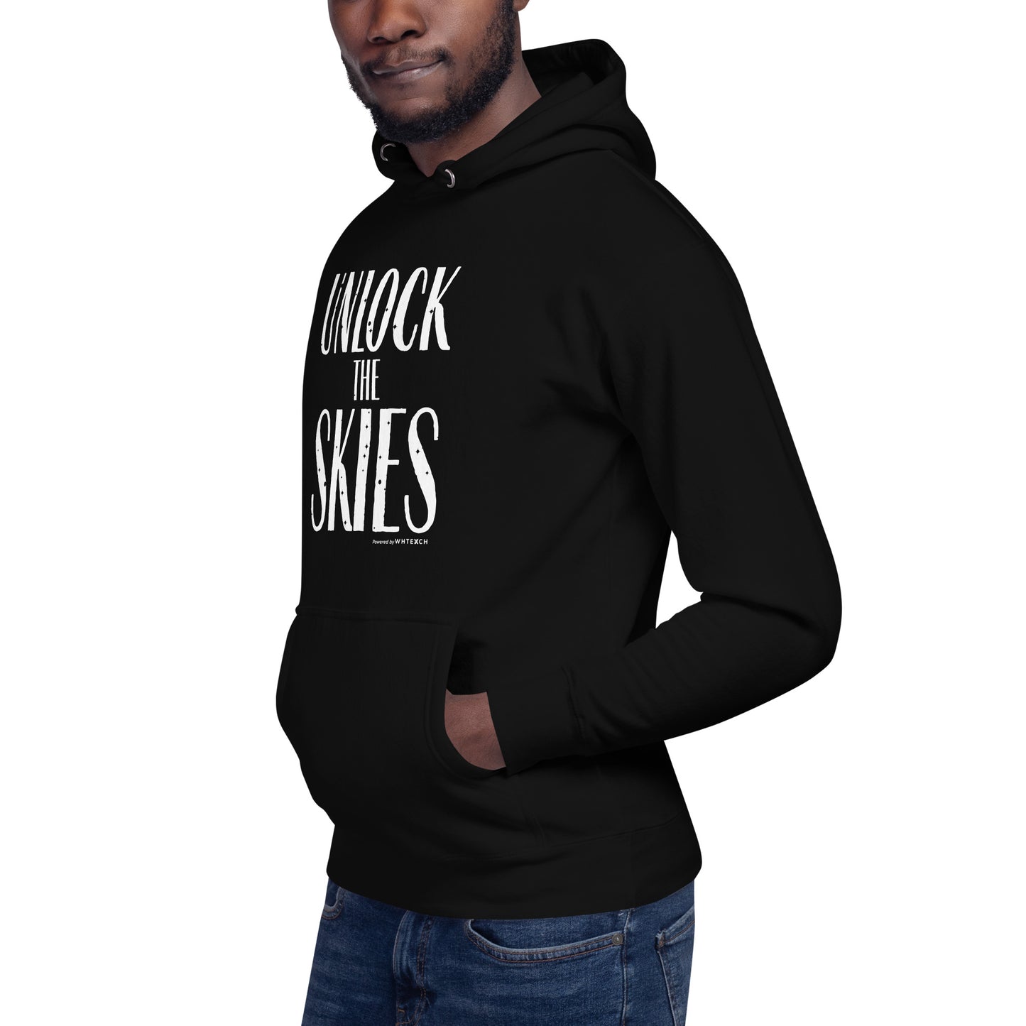 "Unlock The Skies"-Unisex Quality Cotton Hoodie