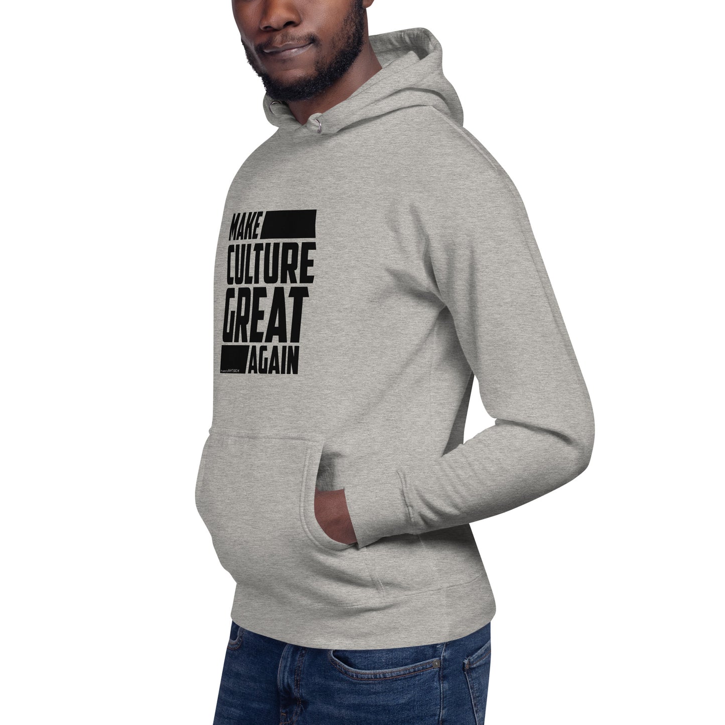 "Make Culture Great Again"-Unisex Quality Cotton Hoodie