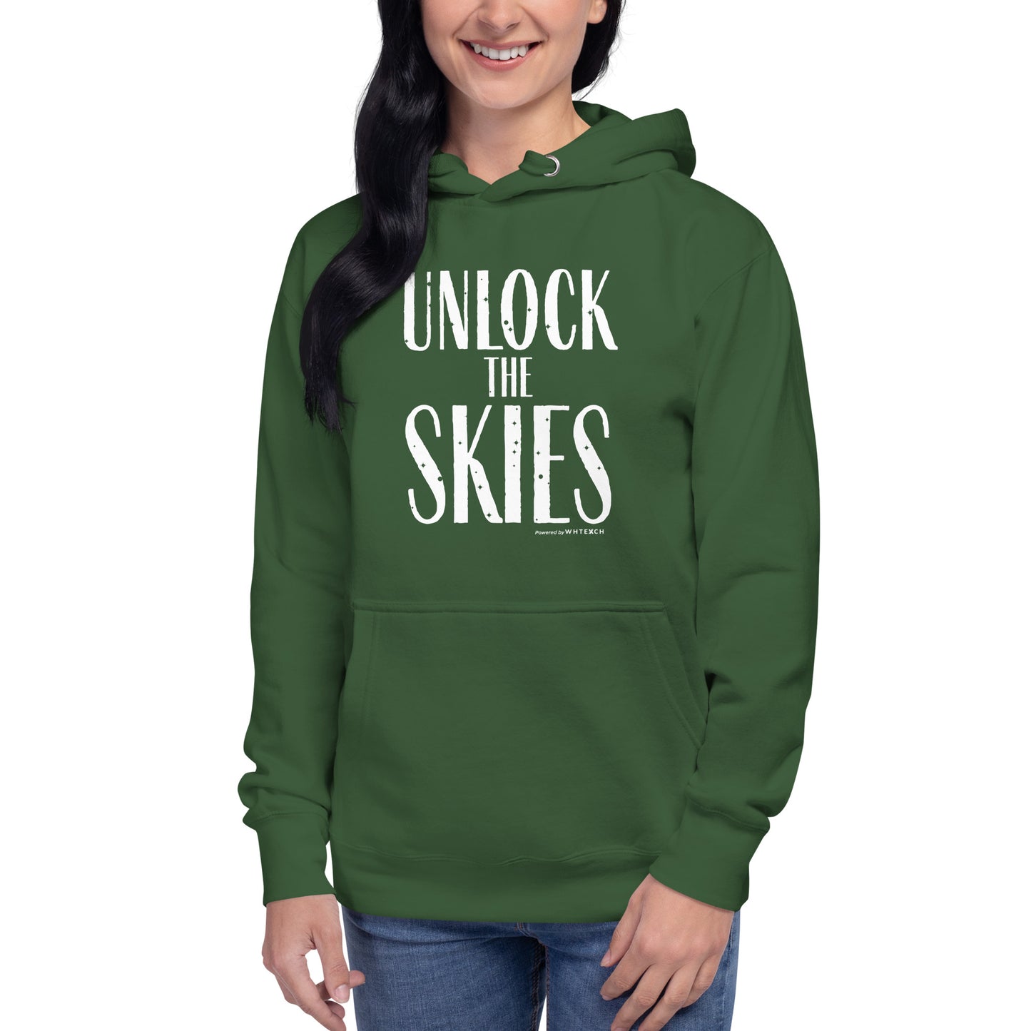 "Unlock The Skies"-Unisex Quality Cotton Hoodie