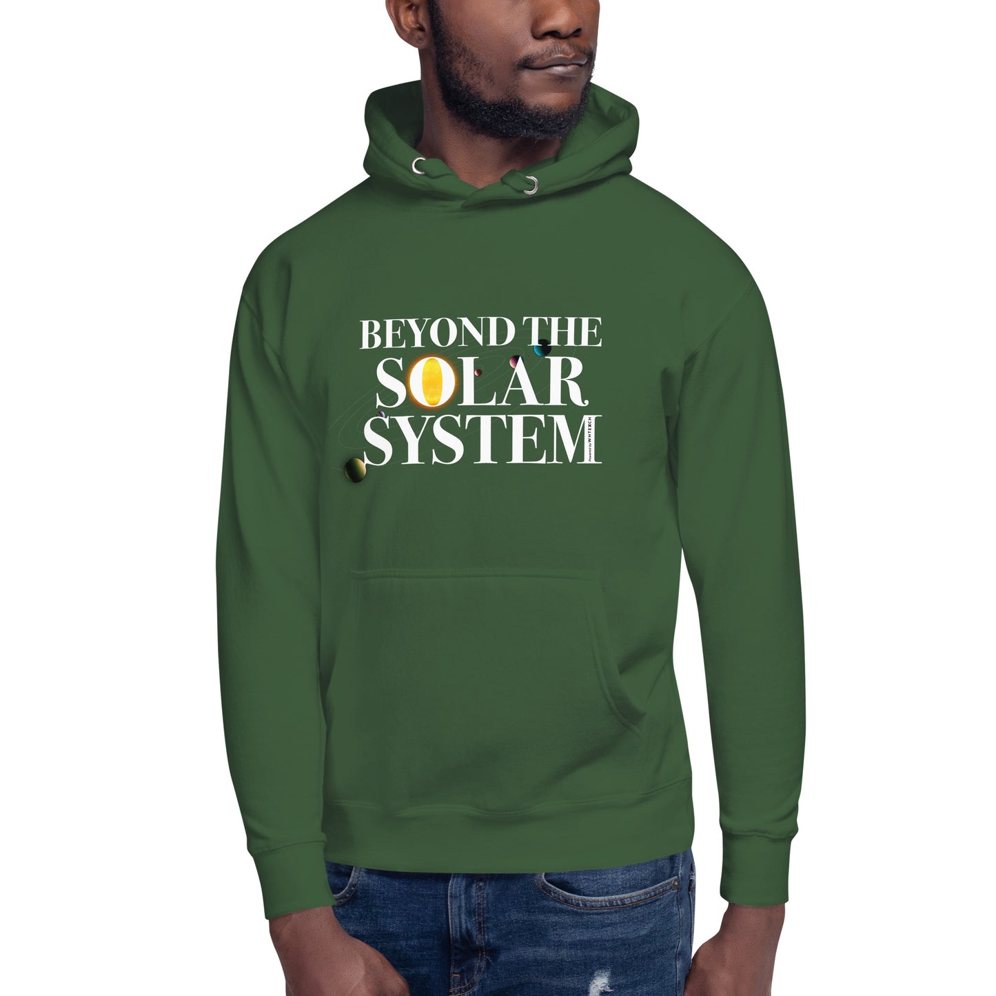 "Beyond The Solar System"-Unisex Quality Cotton Hoodie