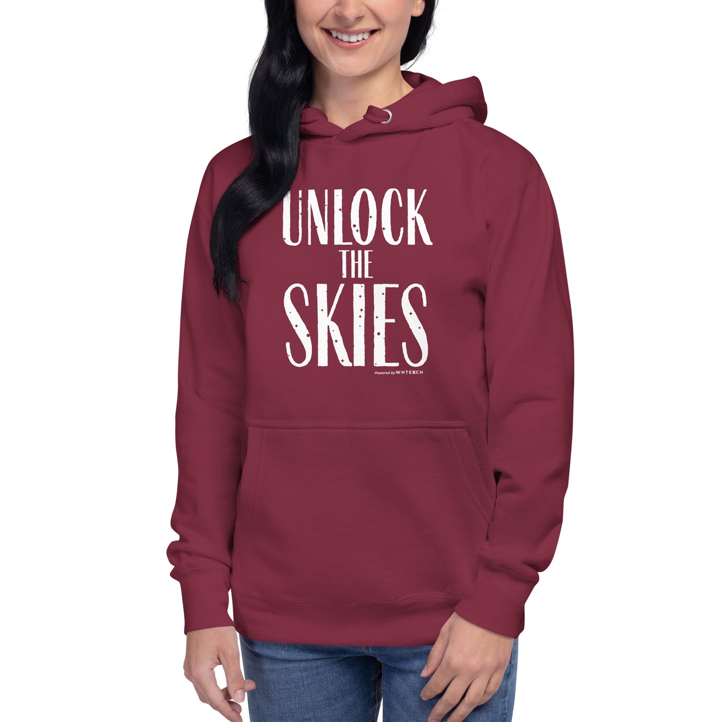 "Unlock The Skies"-Unisex Quality Cotton Hoodie