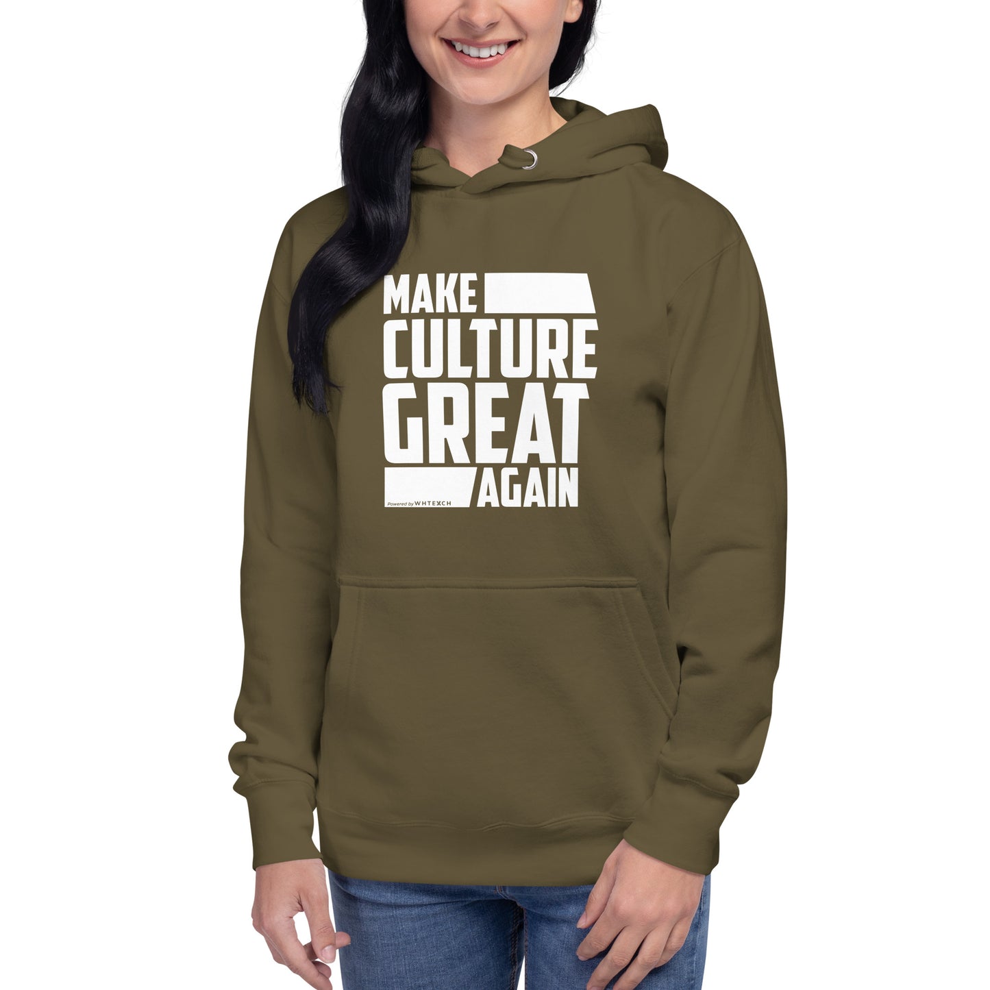 "Make Culture Great Again"-Unisex Quality Cotton Hoodie