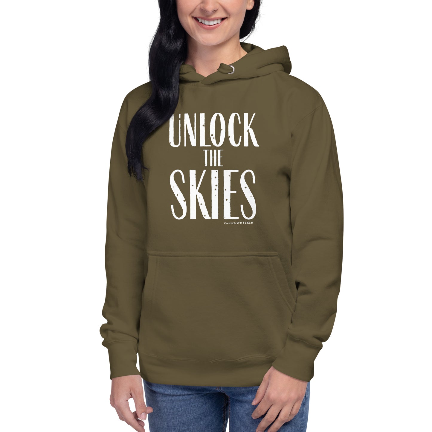 "Unlock The Skies"-Unisex Quality Cotton Hoodie