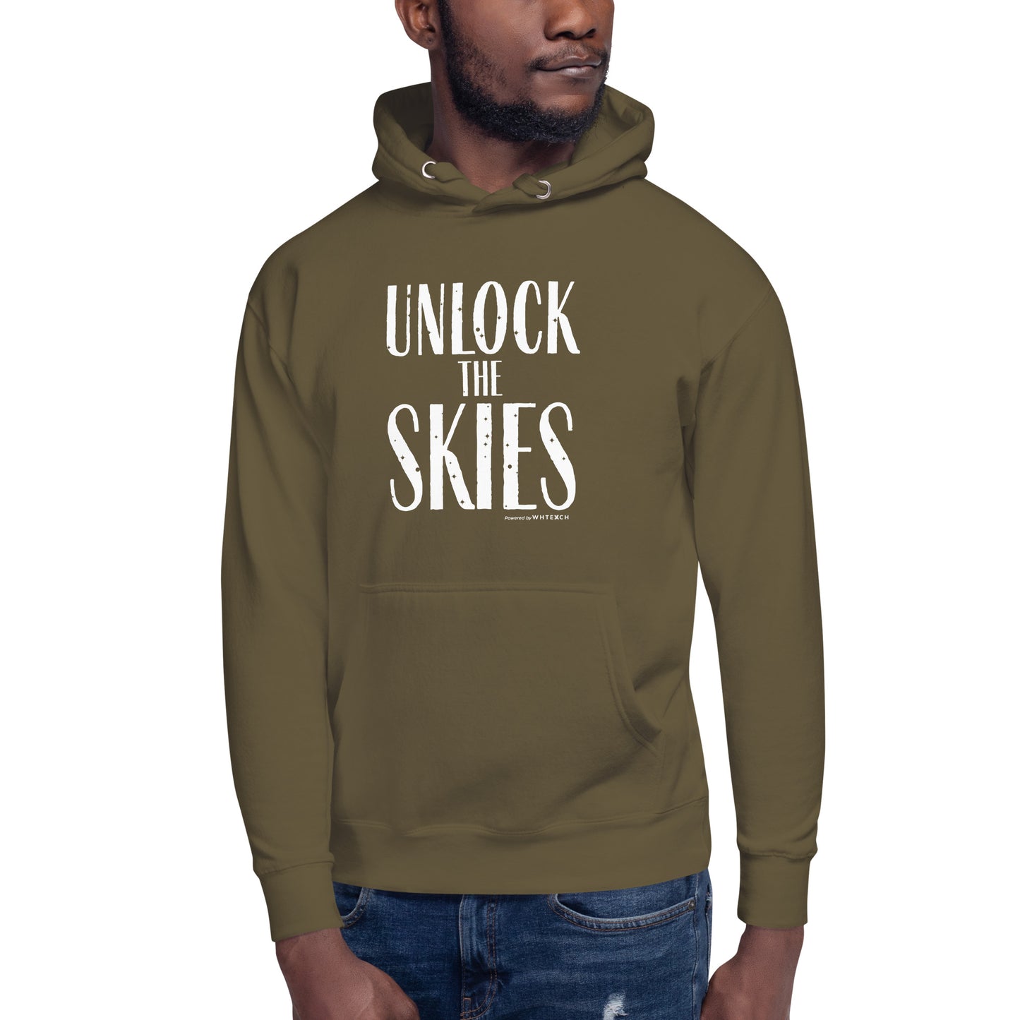 "Unlock The Skies"-Unisex Quality Cotton Hoodie