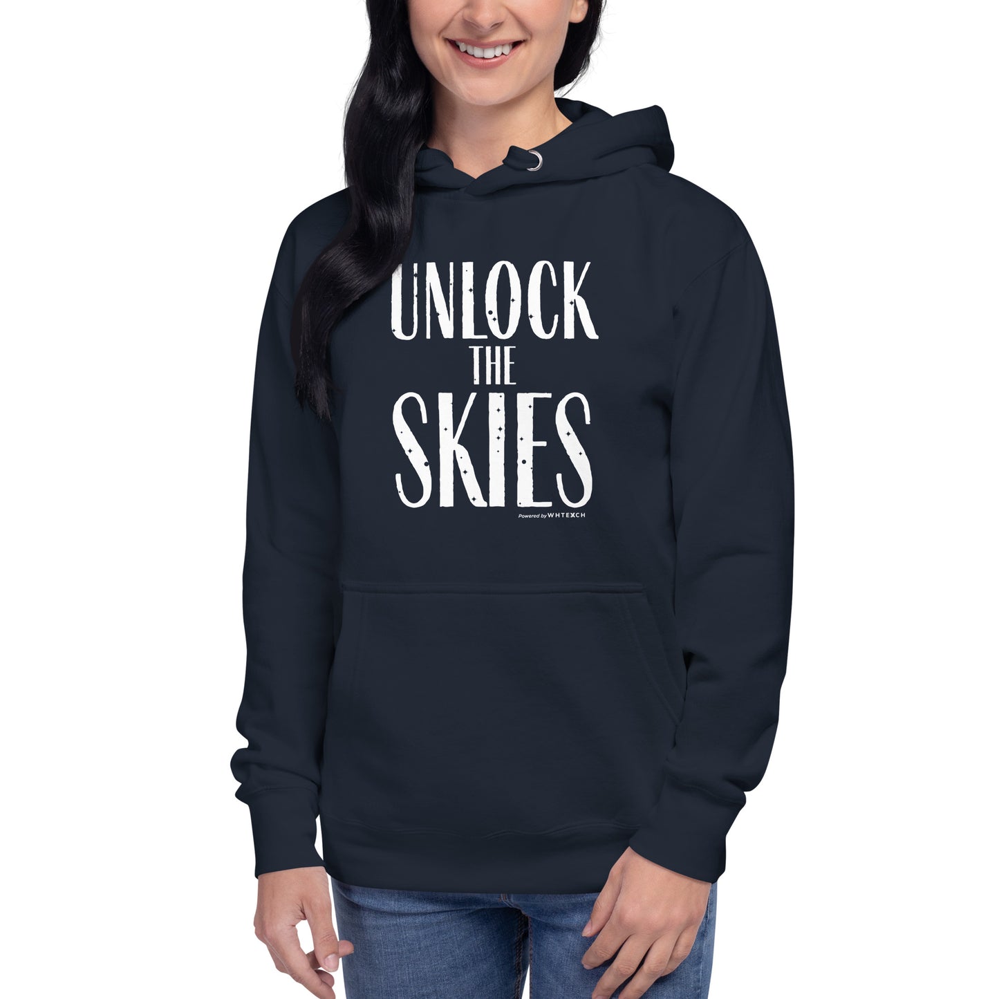 "Unlock The Skies"-Unisex Quality Cotton Hoodie