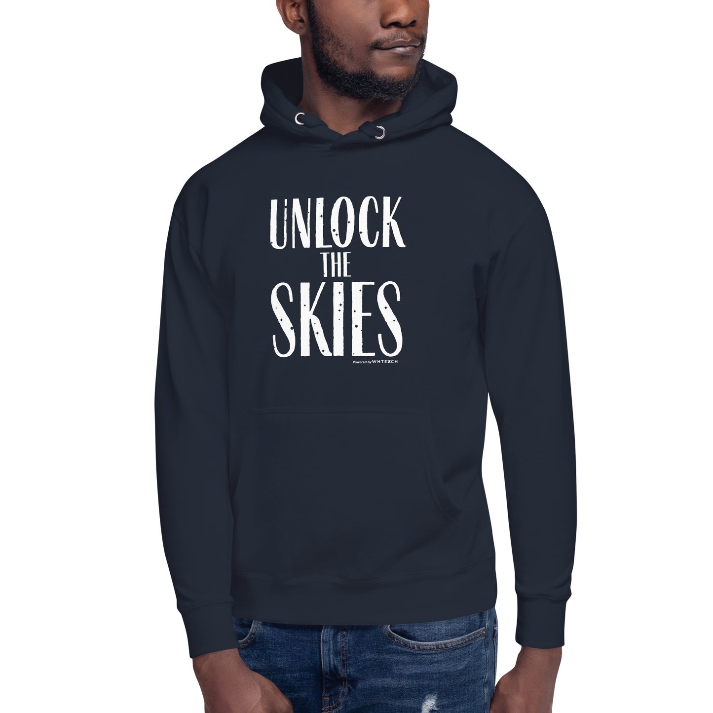 "Unlock The Skies"-Unisex Quality Cotton Hoodie