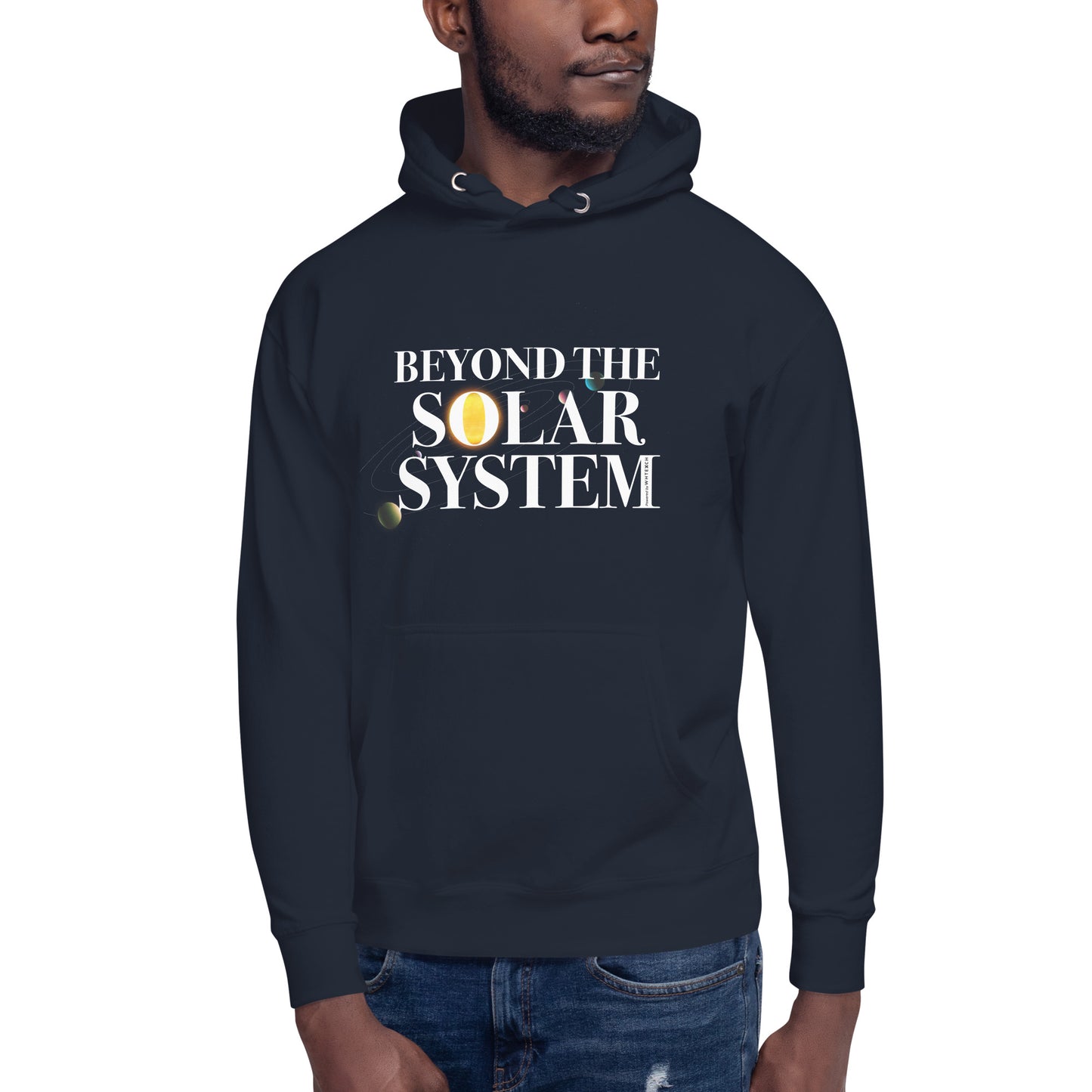 "Beyond The Solar System"-Unisex Quality Cotton Hoodie