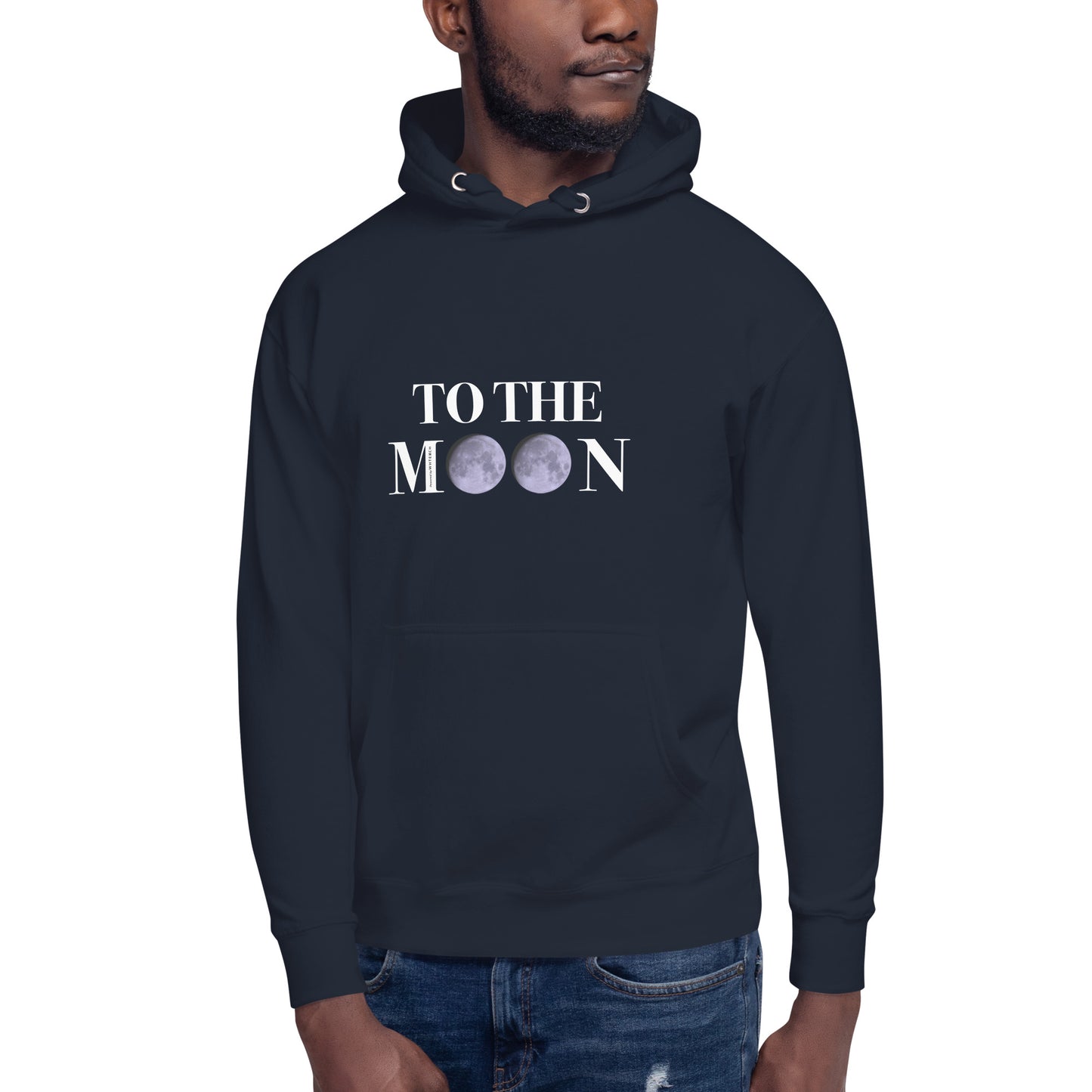 "To The Moon"-Unisex Quality Cotton Hoodie