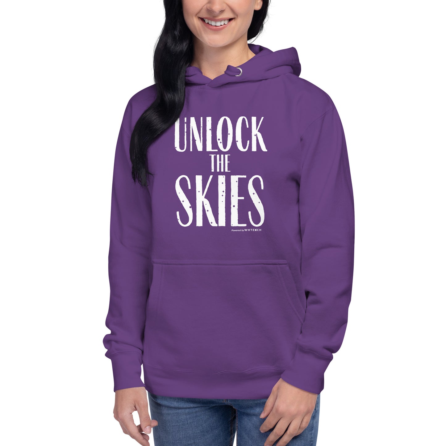 "Unlock The Skies"-Unisex Quality Cotton Hoodie