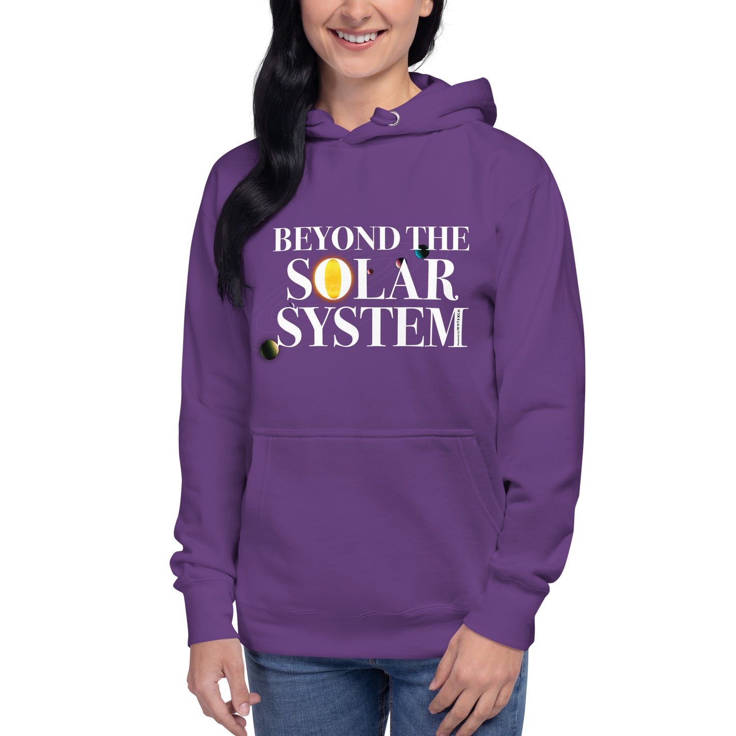 "Beyond The Solar System"-Unisex Quality Cotton Hoodie