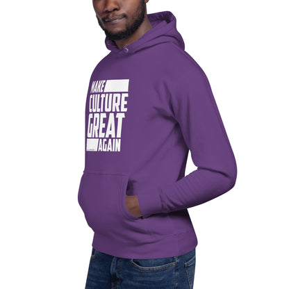 "Make Culture Great Again"-Unisex Quality Cotton Hoodie