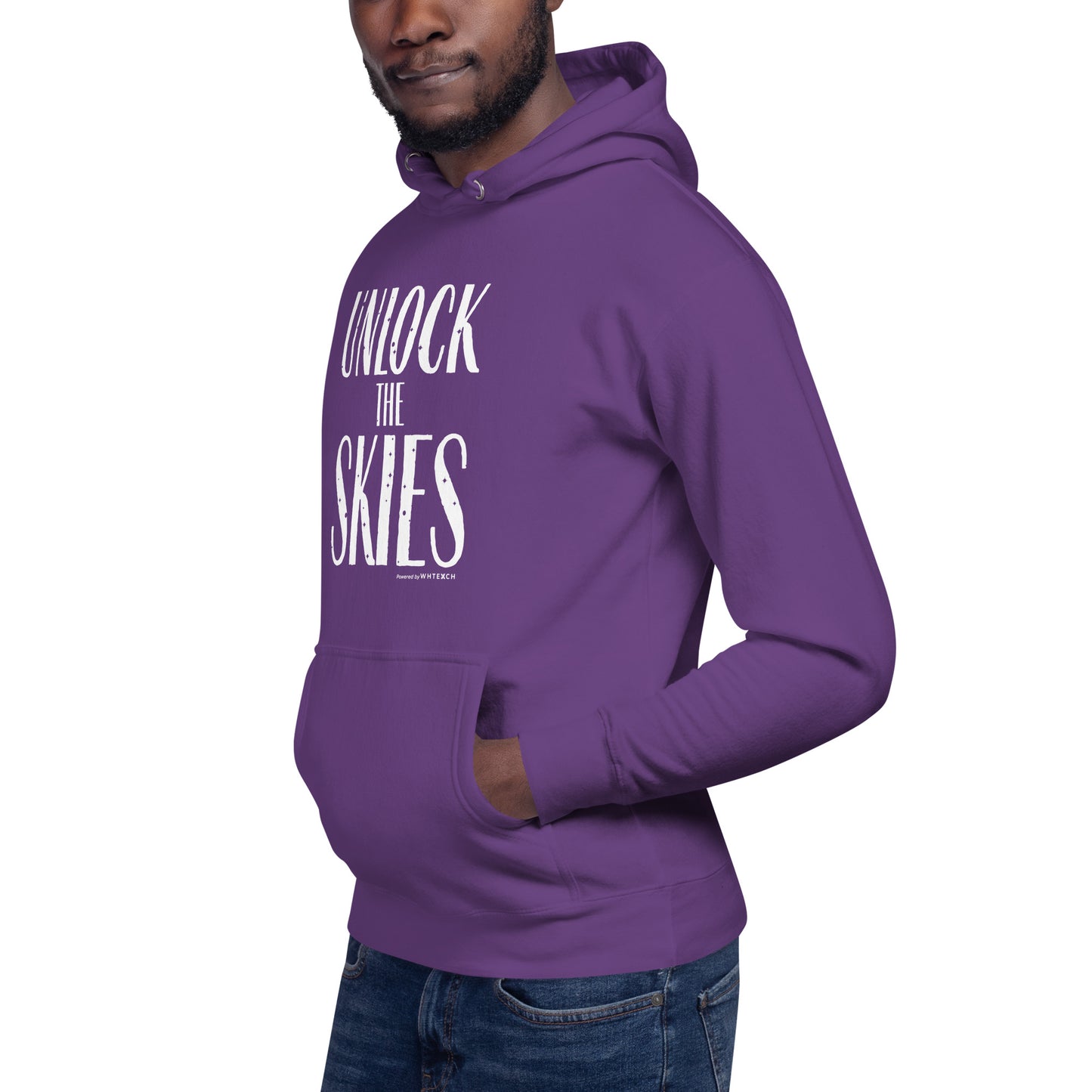 "Unlock The Skies"-Unisex Quality Cotton Hoodie