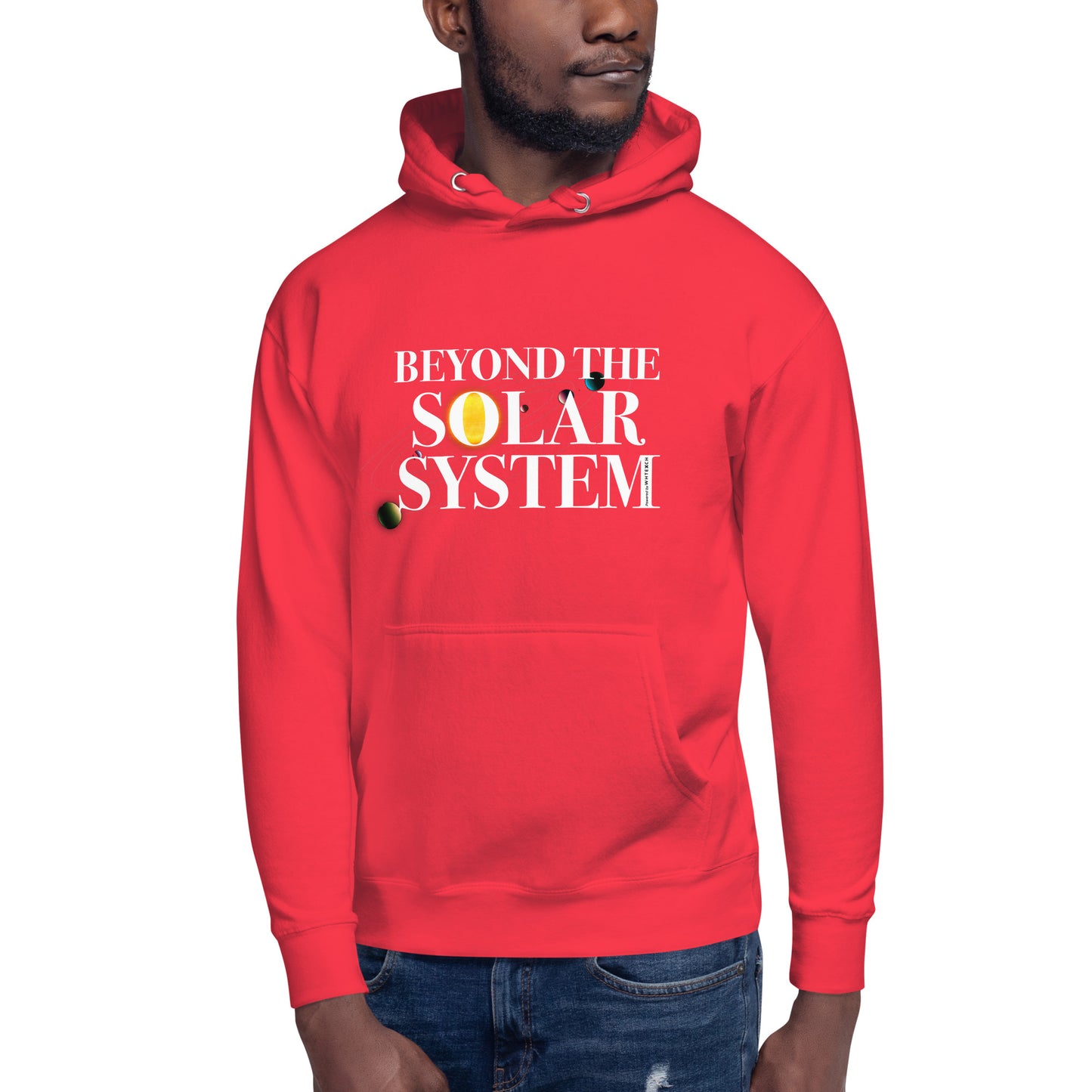 "Beyond The Solar System"-Unisex Quality Cotton Hoodie