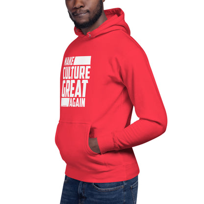 "Make Culture Great Again"-Unisex Quality Cotton Hoodie