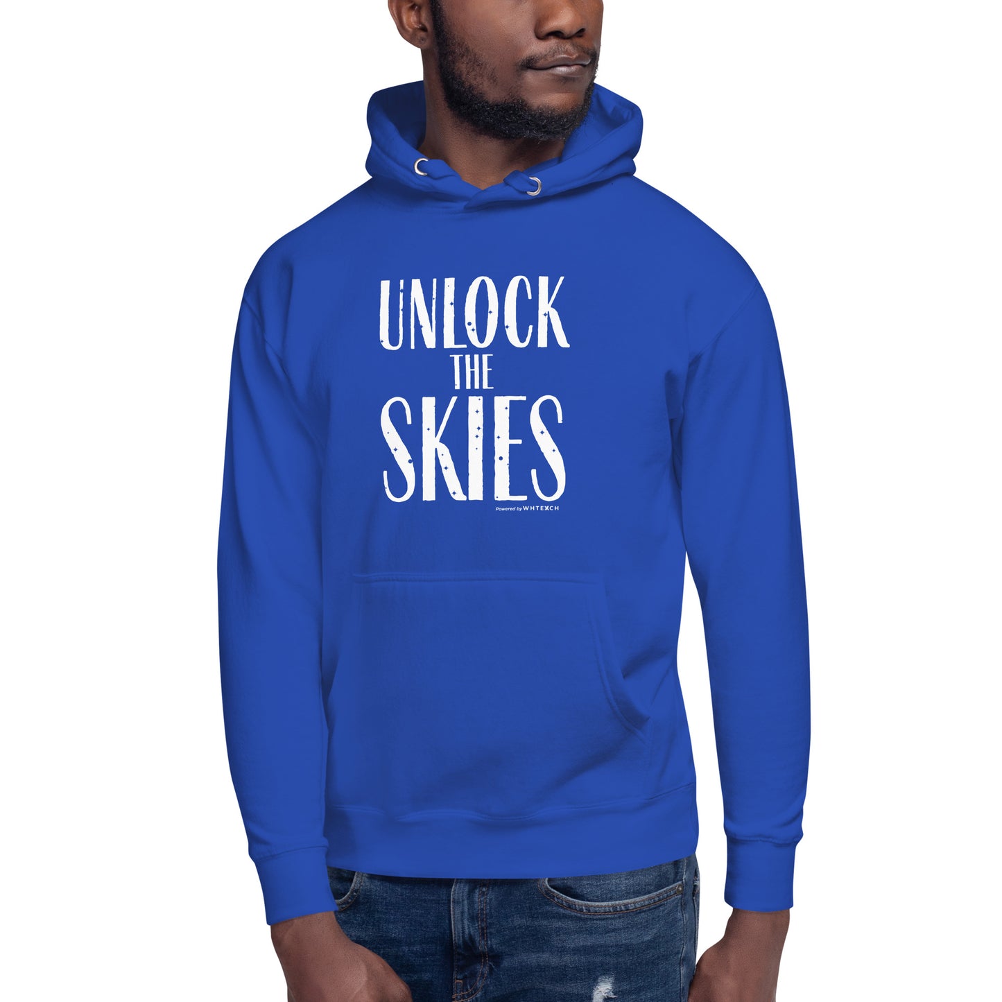 "Unlock The Skies"-Unisex Quality Cotton Hoodie