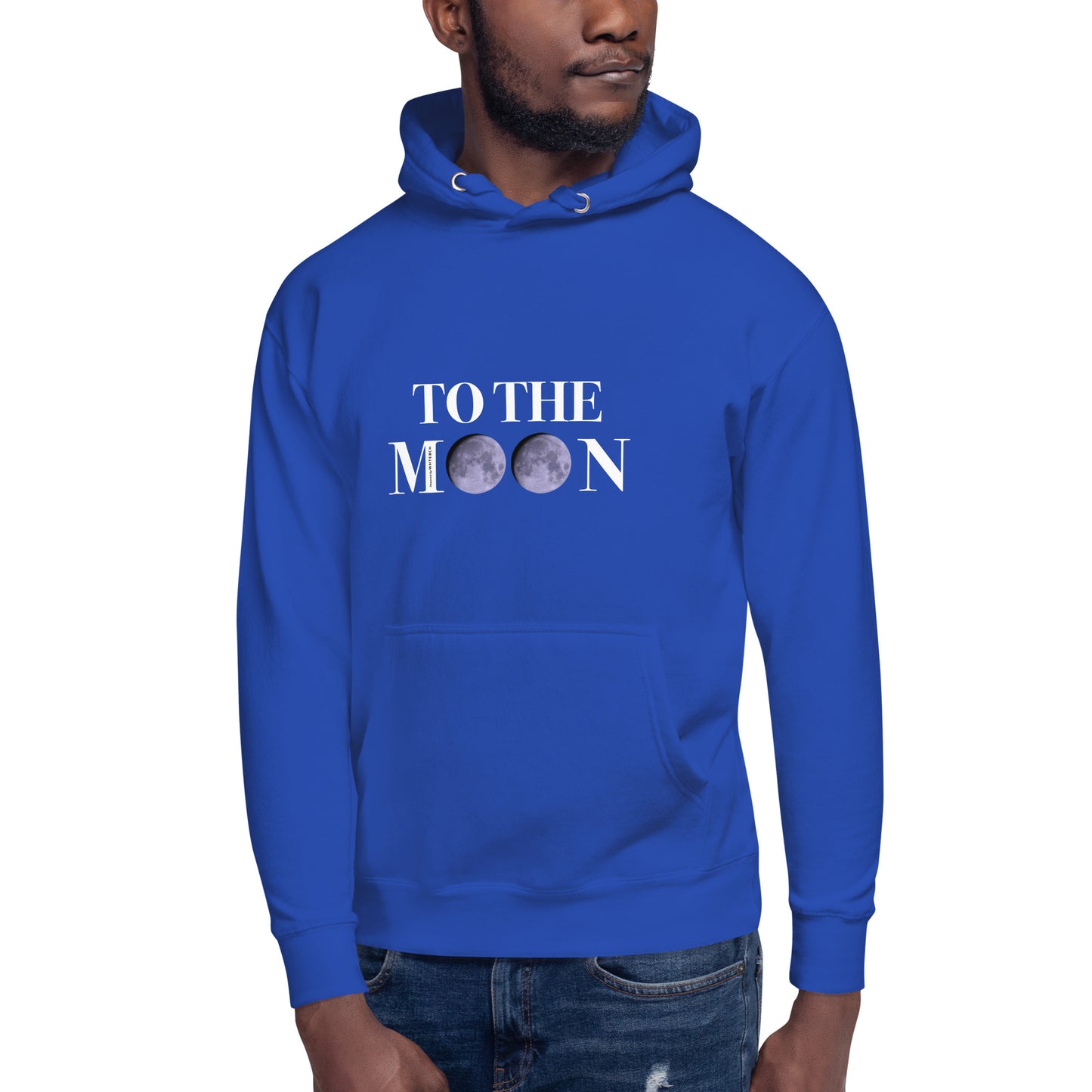 "To The Moon"-Unisex Quality Cotton Hoodie