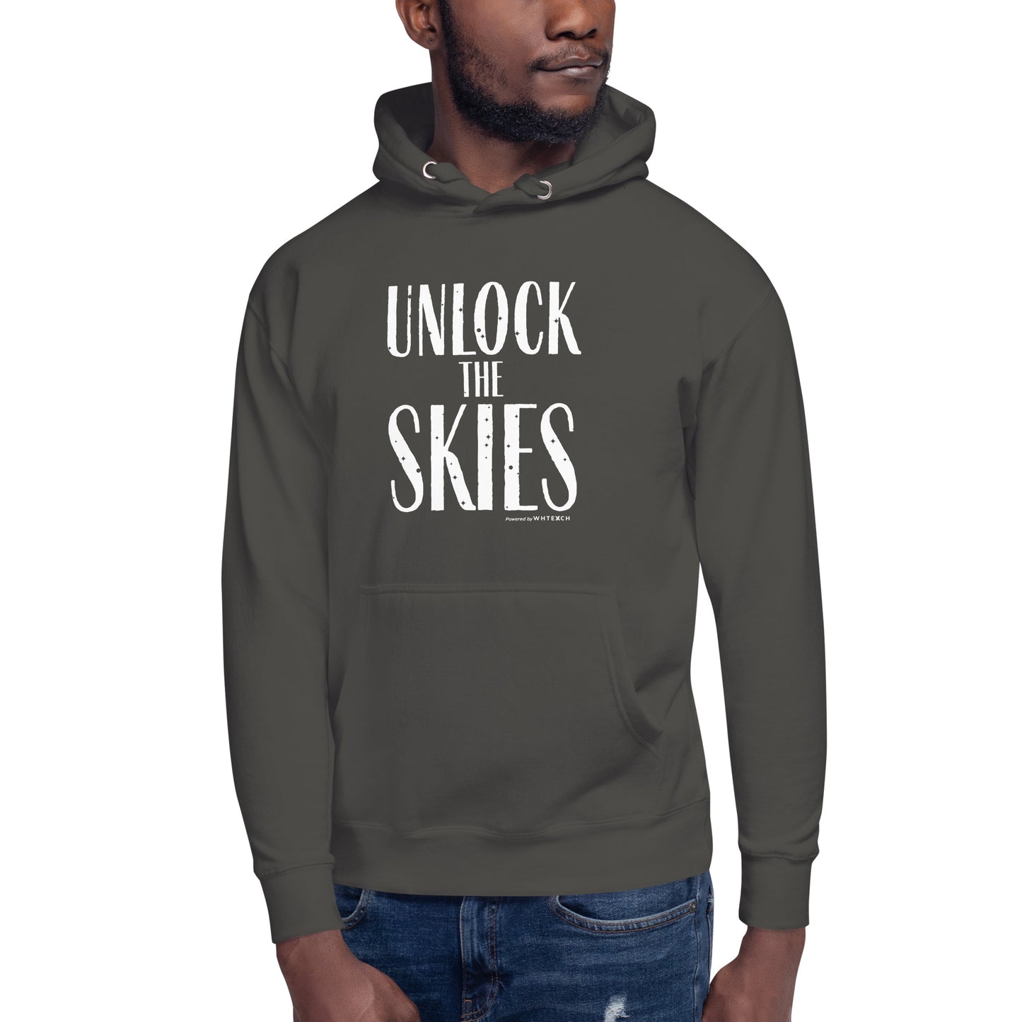 "Unlock The Skies"-Unisex Quality Cotton Hoodie